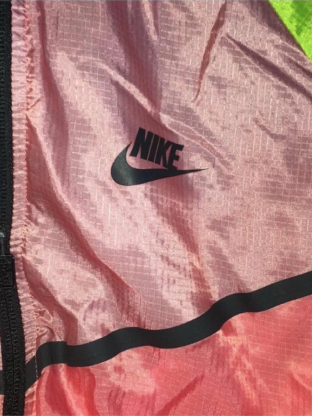 Nike Colorblock Windbreaker Jacket - Neon Multi